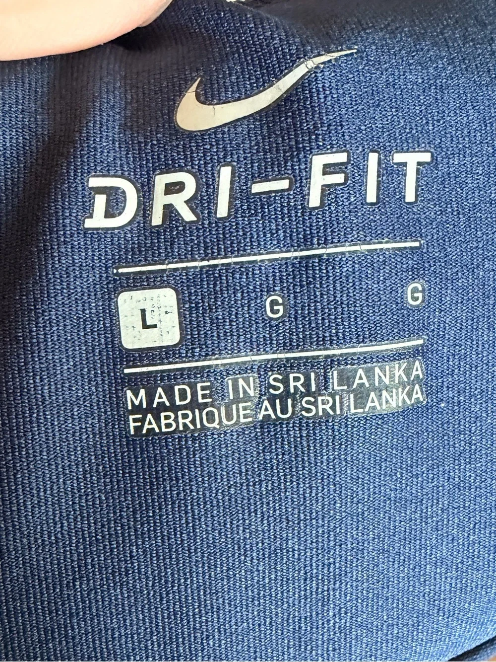 Nike Penn State Navy Leggings with White Swoosh
